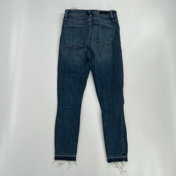 Abercrombie & Fitch Simone High Rise Release Hem Jeans Size 25 Short Women’s - Picture 3 of 5
